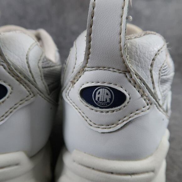 Air Corps Shoes Womens 6.5 Athletic Trainers Tempest 2 Active Sport Retro White - Picture 13 of 14